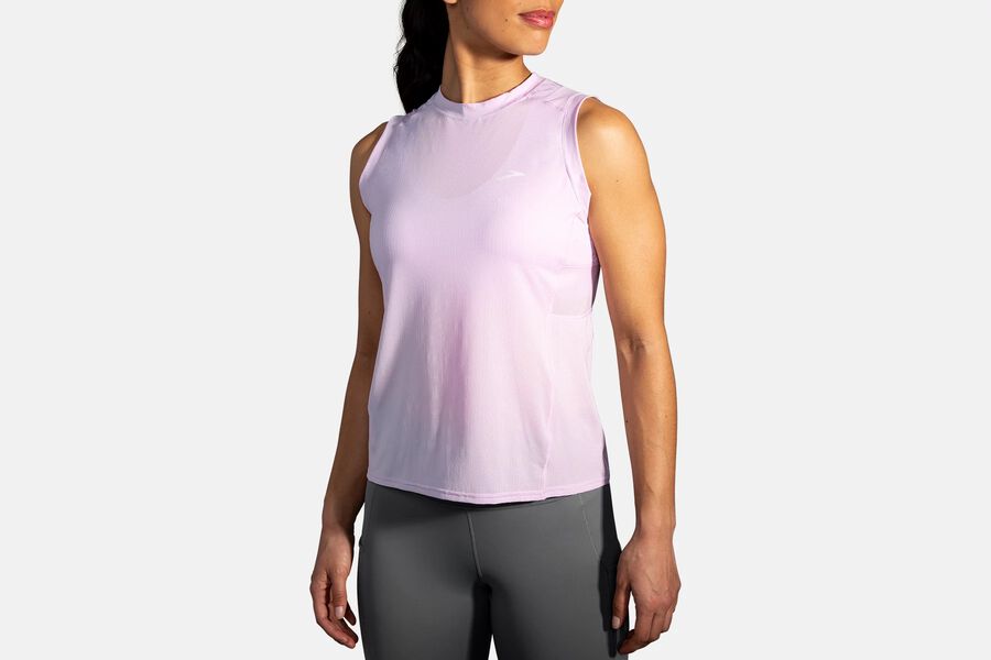 Brooks Women's Atmosphere Sleeveless Tops Orchid Haze ( HSGEZ1607 )